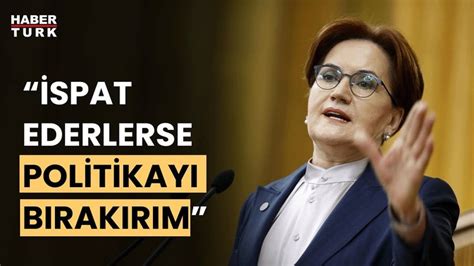 İYİ Parti lideri Akşener, partisindeki istifalar hakkında konuştu, ‘kayıp para’ iddialarına yanıt verdi